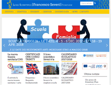 Tablet Screenshot of francescoseveri.it